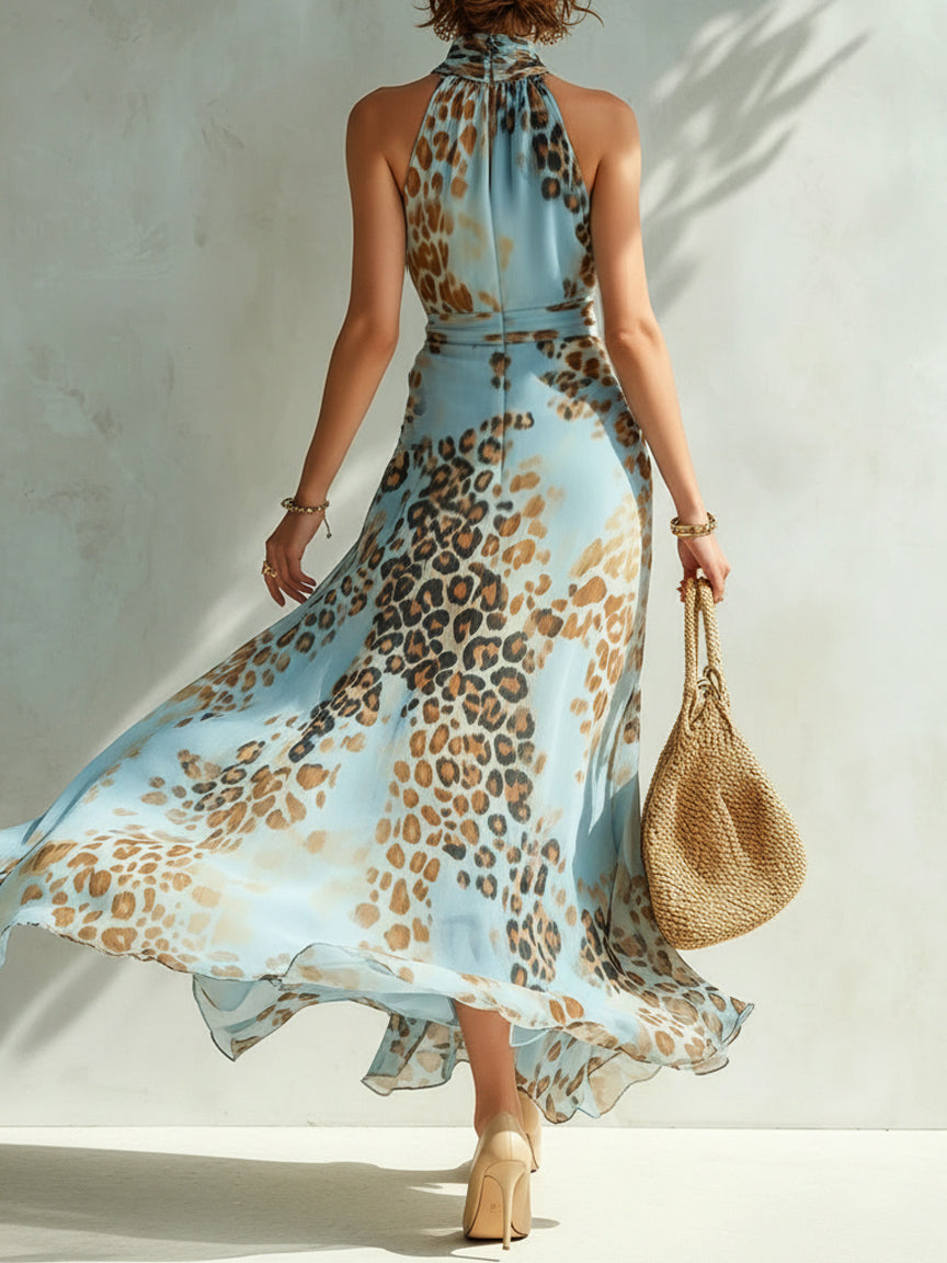 Daniela | Vestido con estampado animal