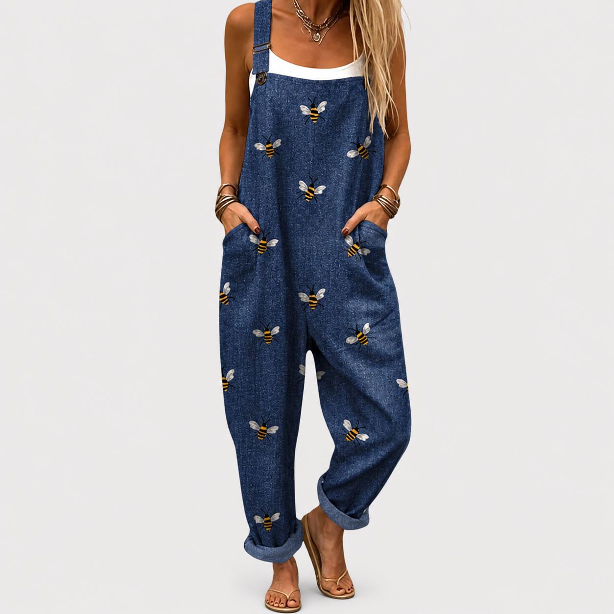Peto estampado cómodo