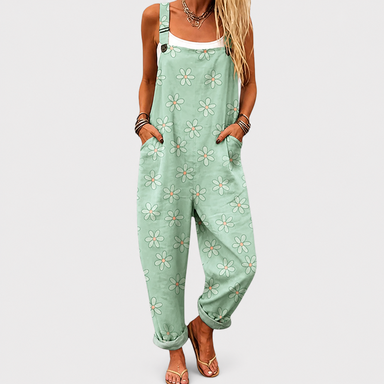 Peto estampado cómodo
