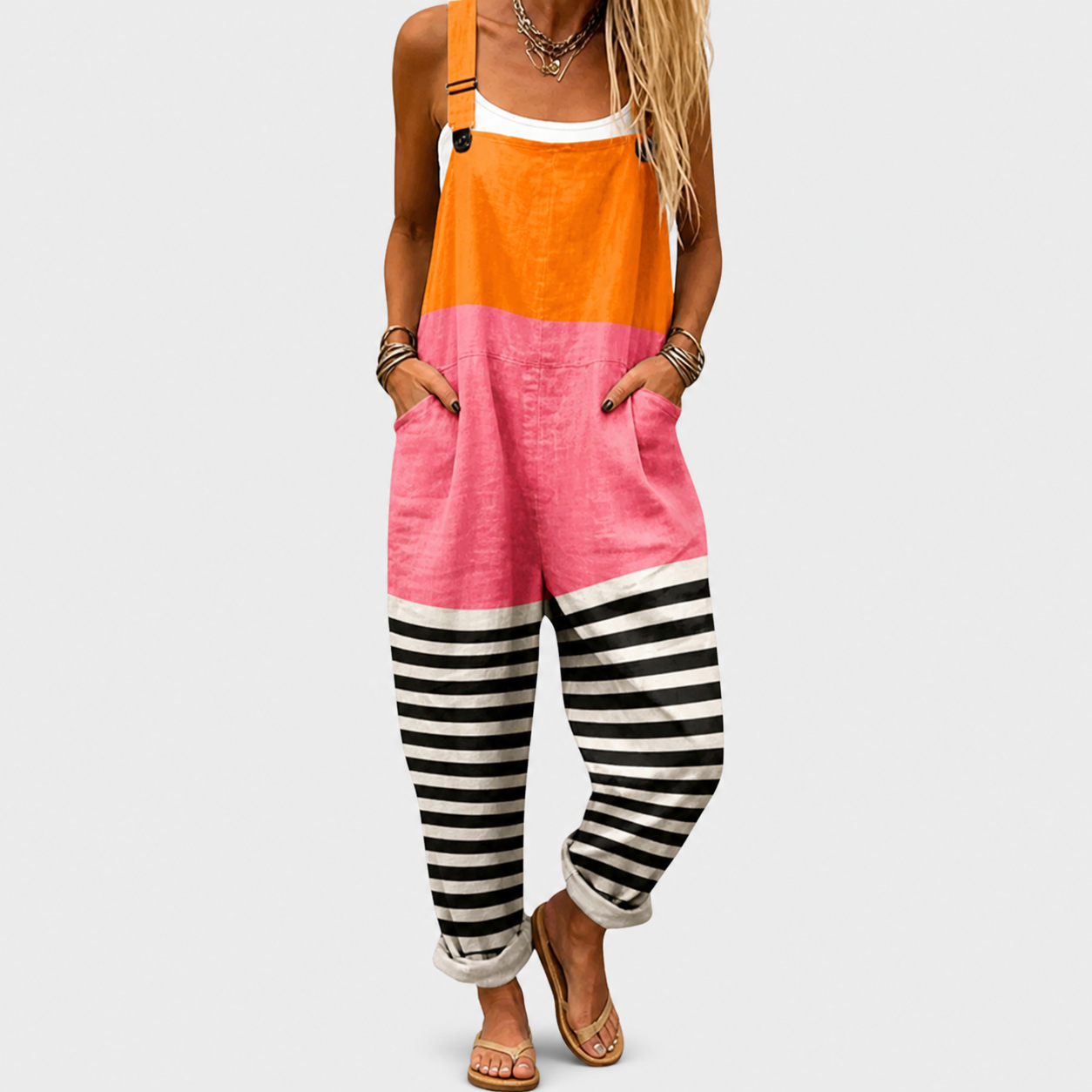 Peto estampado cómodo