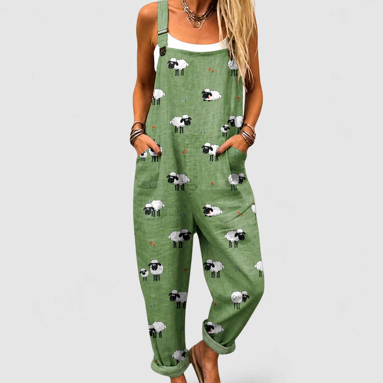 Peto estampado cómodo