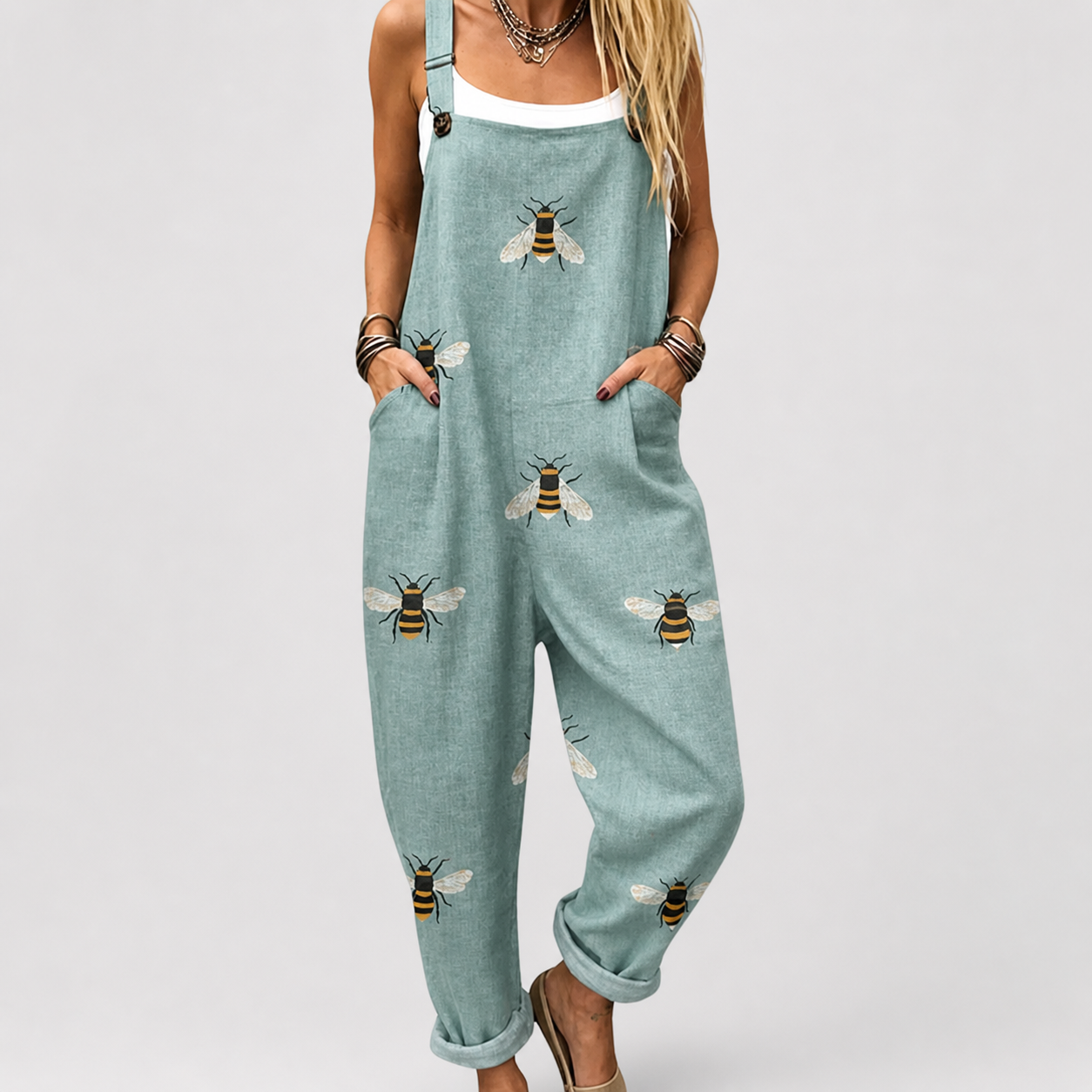 Peto estampado cómodo