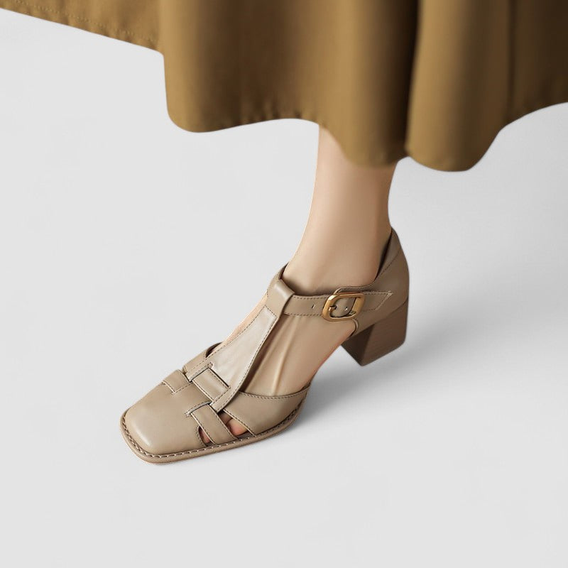 Isabella | Zapatos de Tacón Ancho Verónica