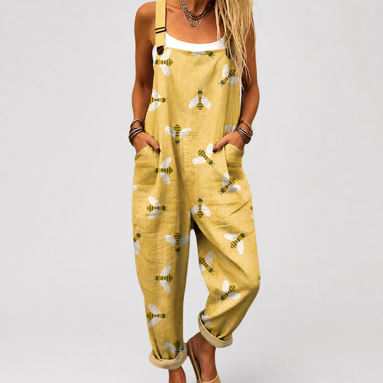 Peto estampado cómodo