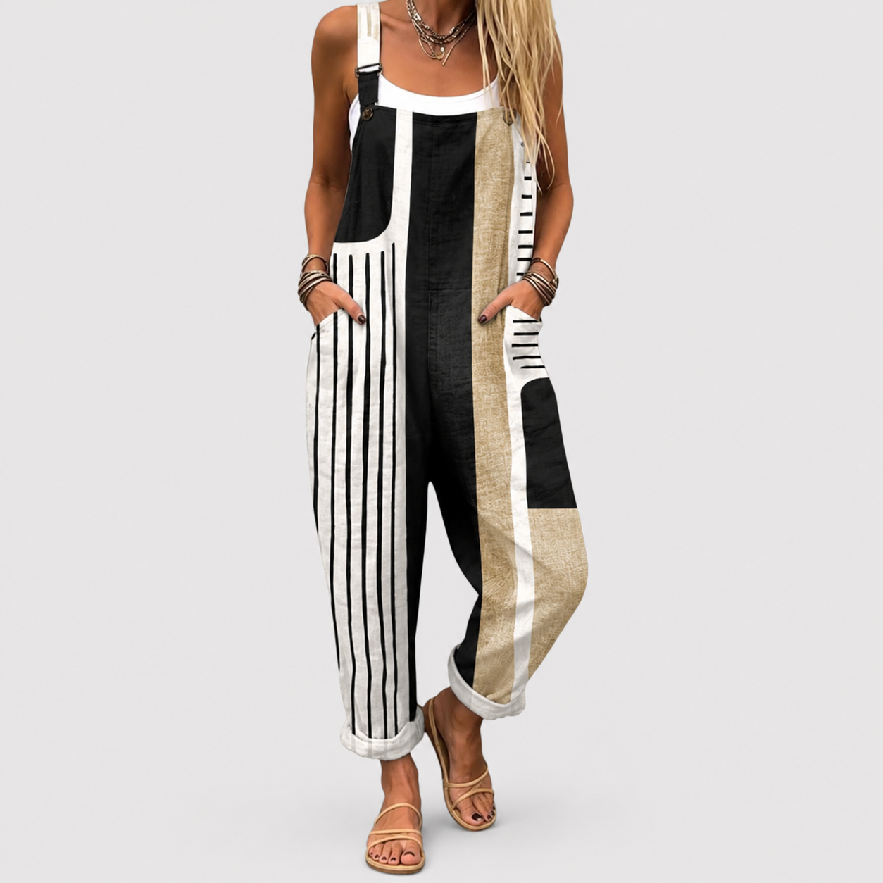 Salopette Moderna Patchwork Comfort