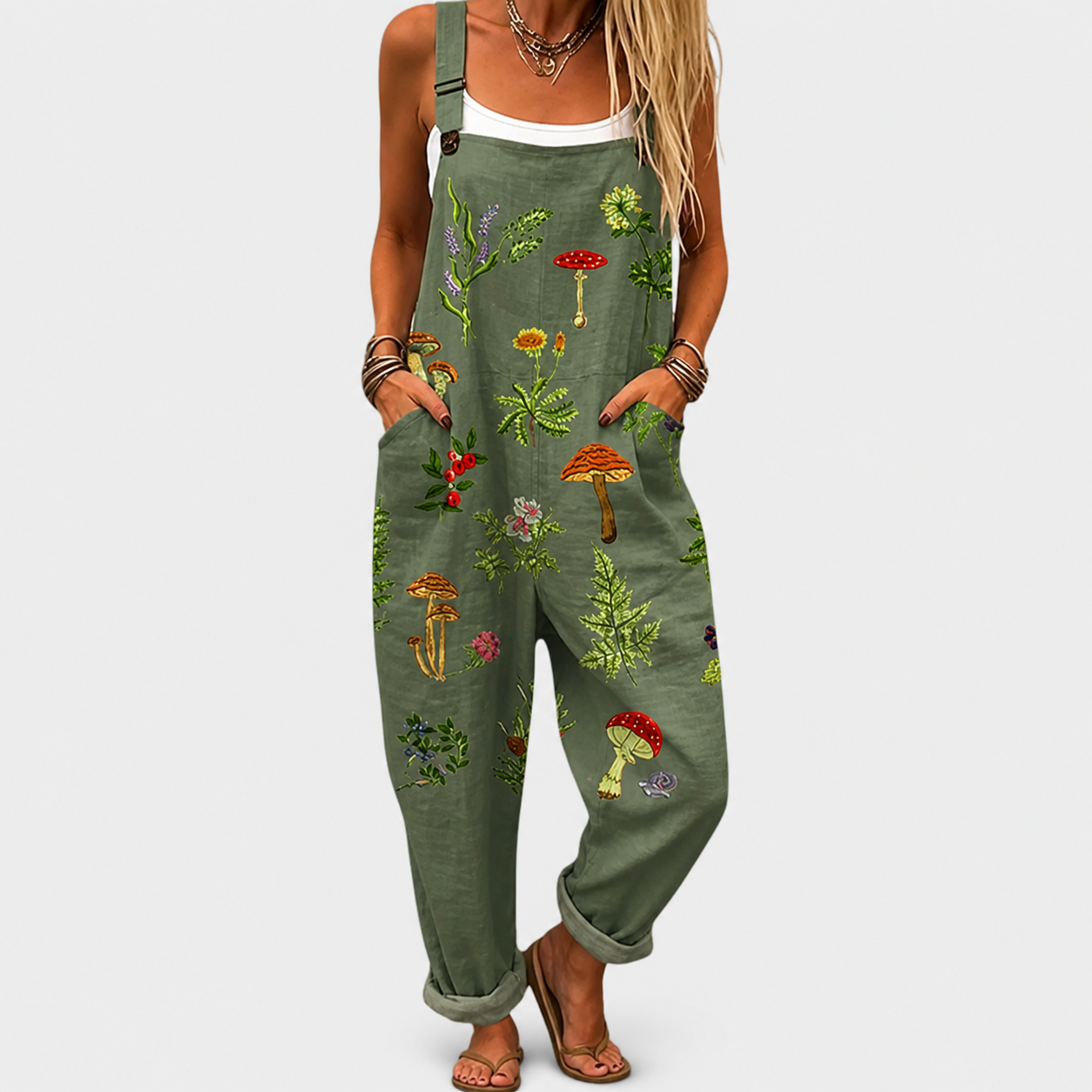 Peto estampado cómodo