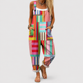 Salopette Patchwork Colorata Comfort