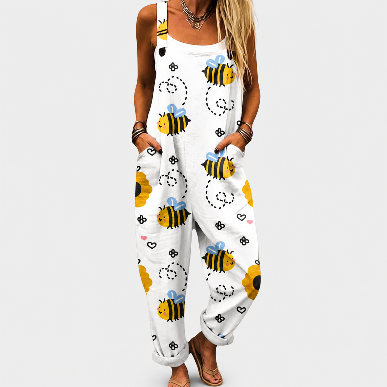 Peto estampado cómodo