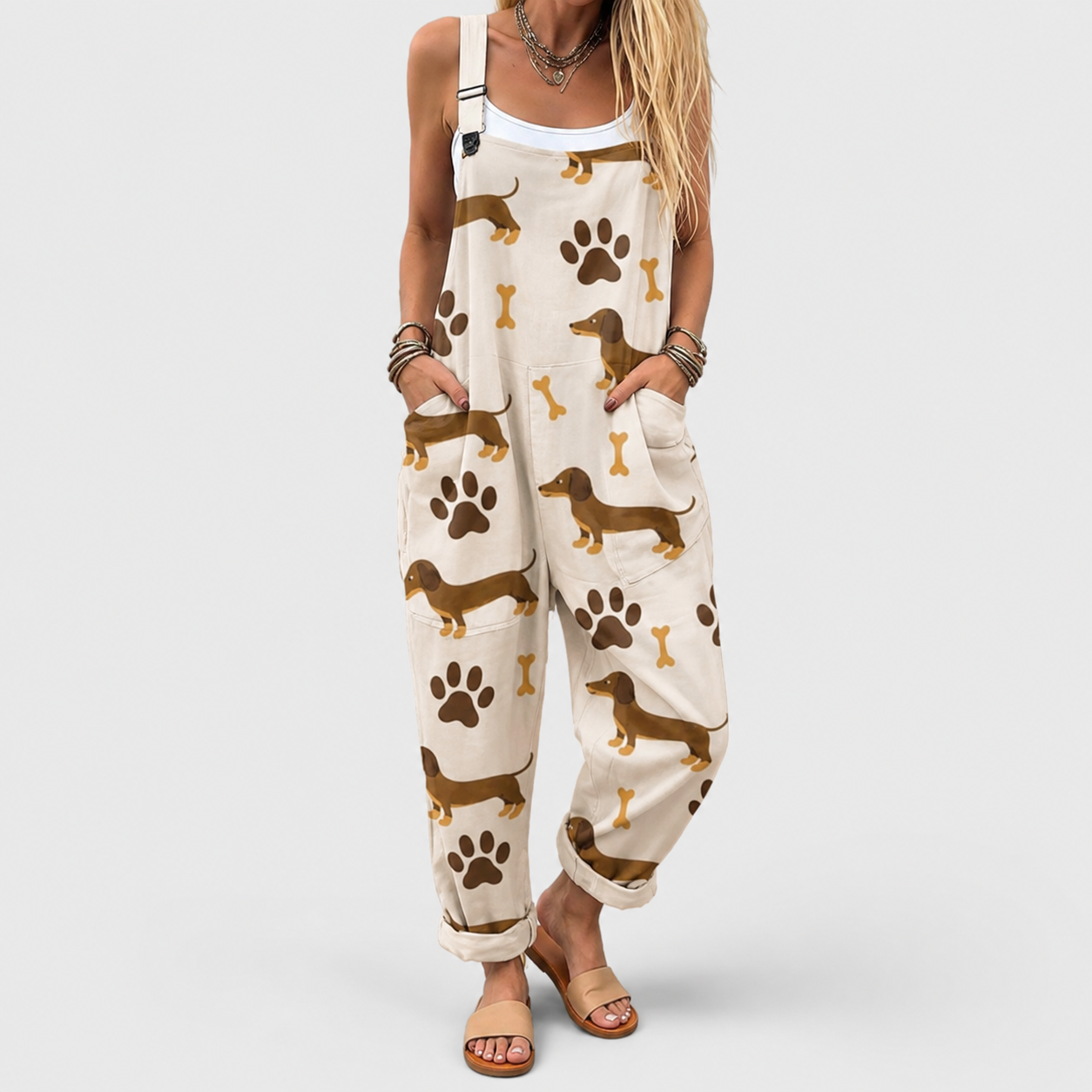 Mono Suave con Estampado Perros