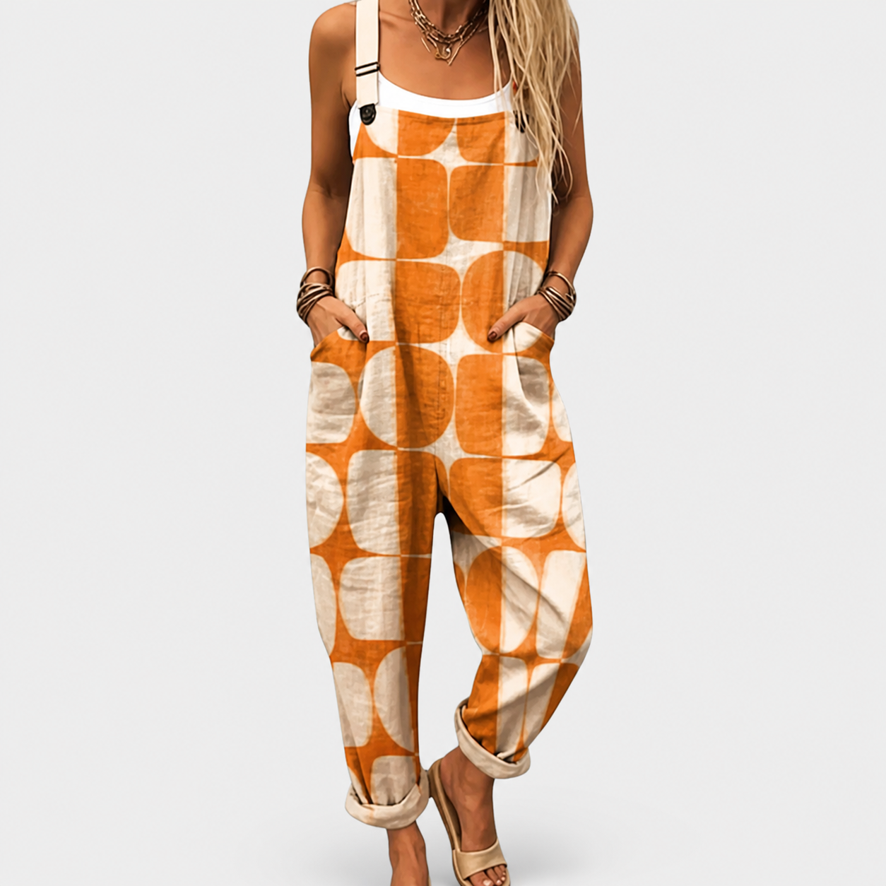 Peto estampado cómodo