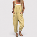 Mono Suave Amarillo de Corte Relajado