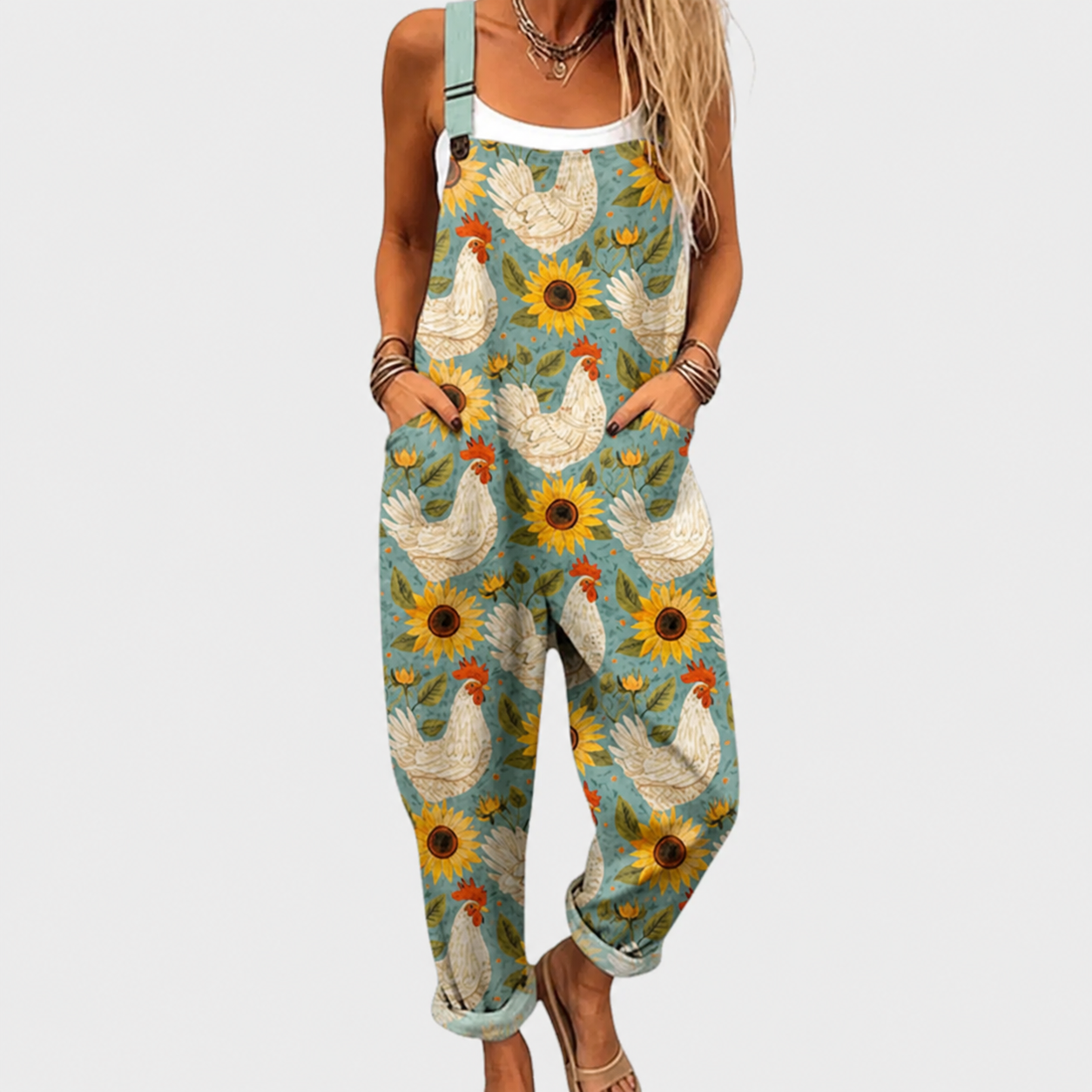 Peto estampado cómodo