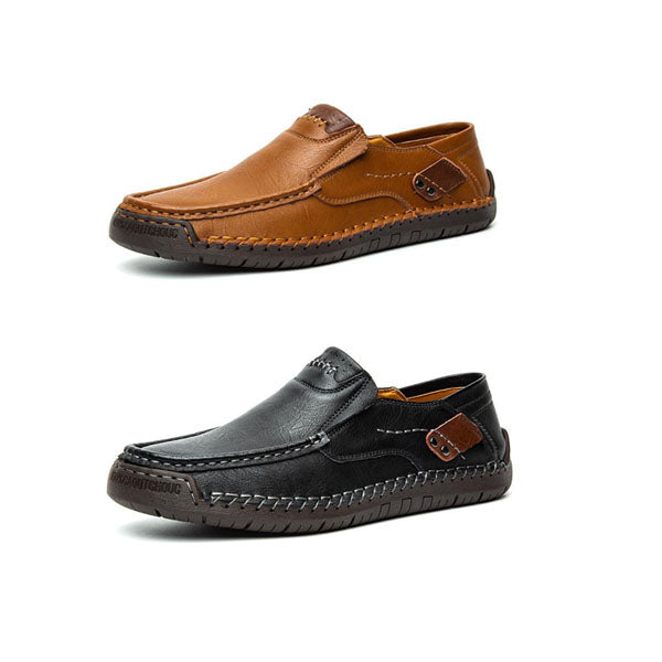 Zapatos clásicos y cómodos de piel para hombre
