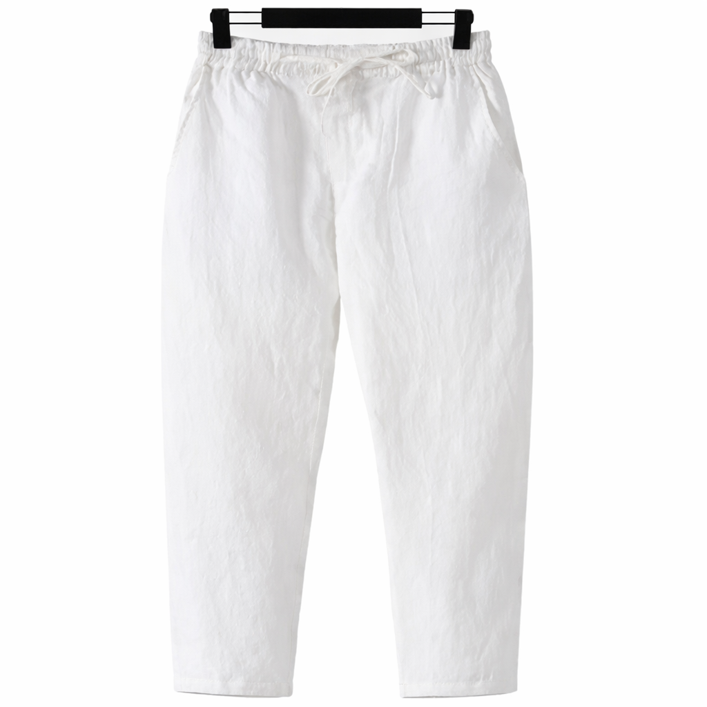 TREPA I Elegantes pantalones de lino