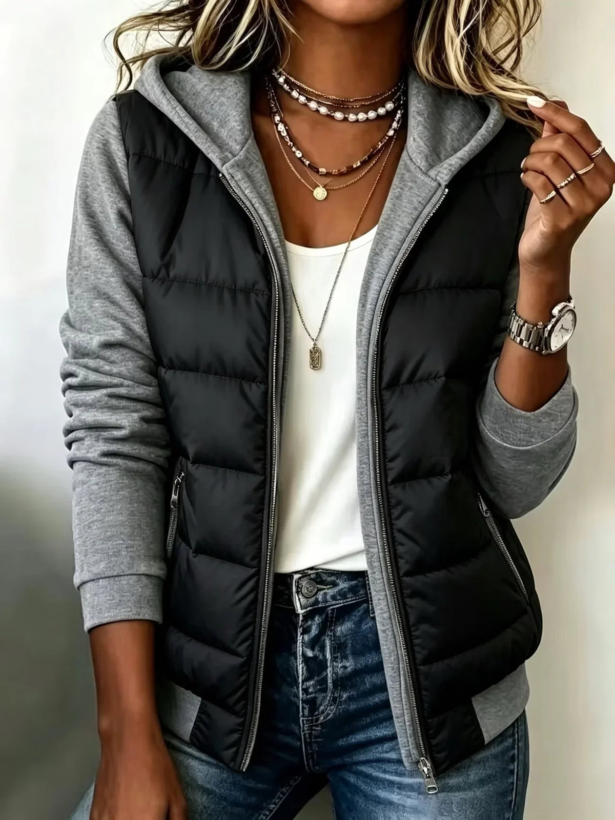 Sabrina™ | Chaqueta acolchada con capucha