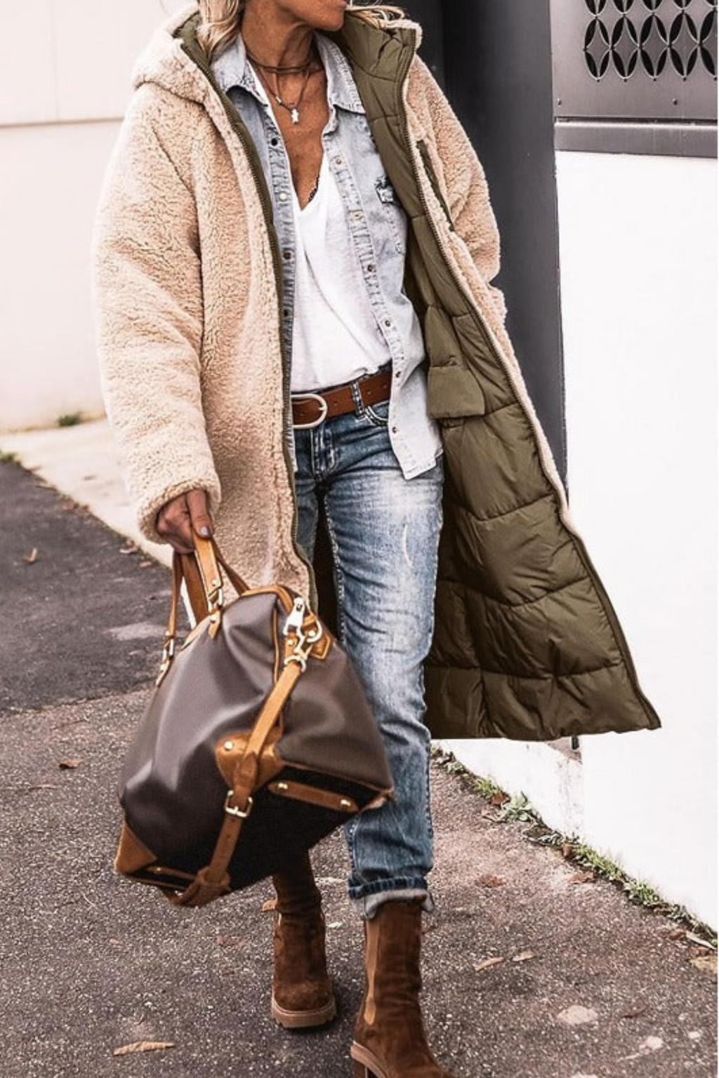 Vera | Abrigo reversible versátil