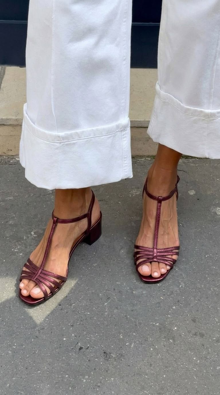 Allegra | Sandalias doradas – Elegancia para el día a día