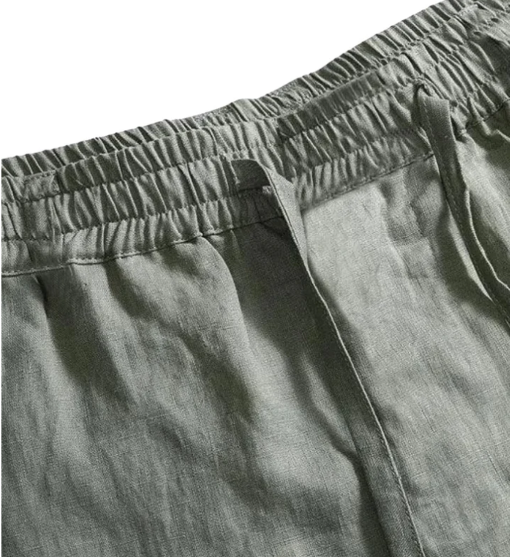 TREPA I Elegantes pantalones de lino