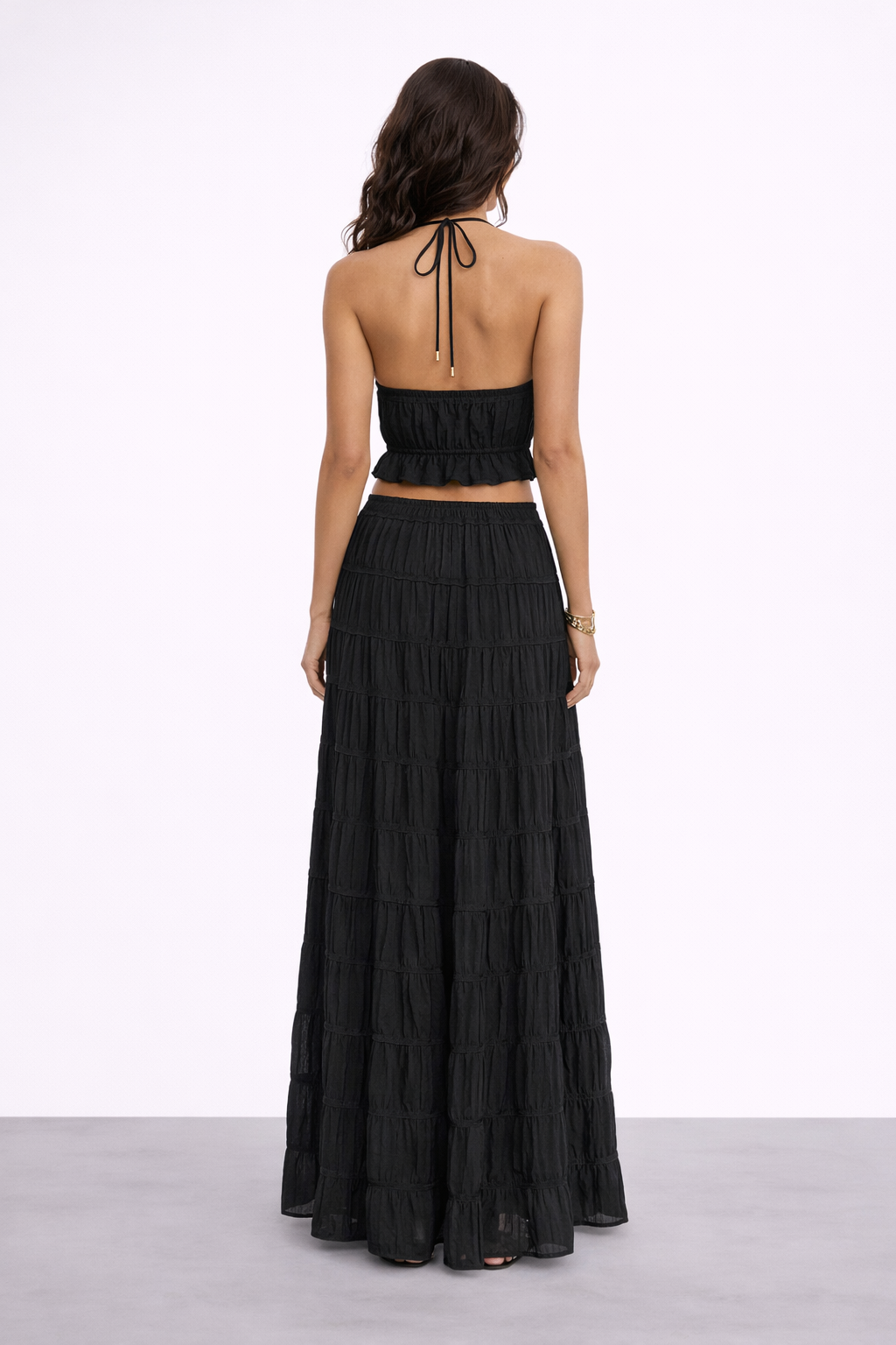 Conjunto verano Mujer Falda Larga