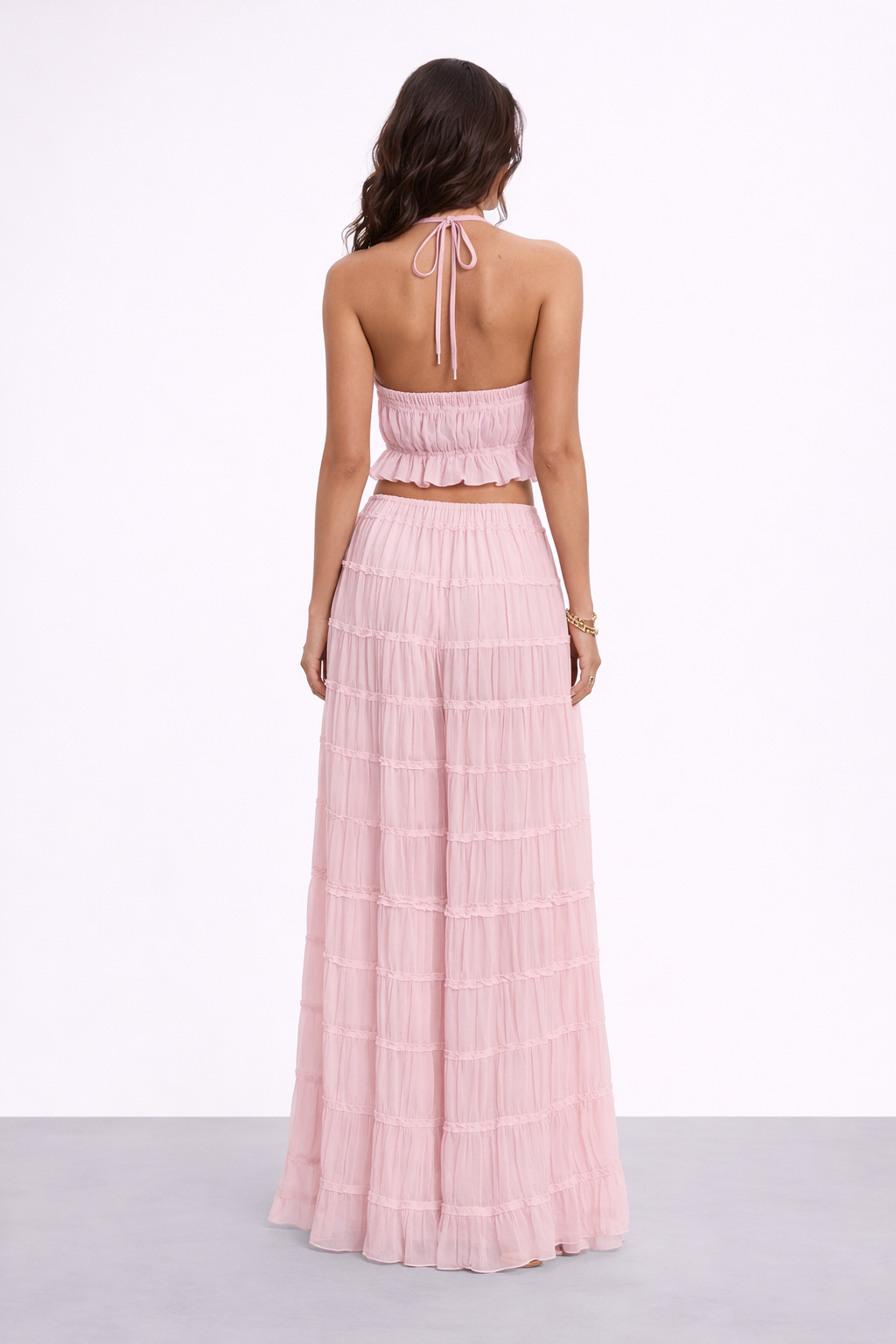 Conjunto verano Mujer Falda Larga