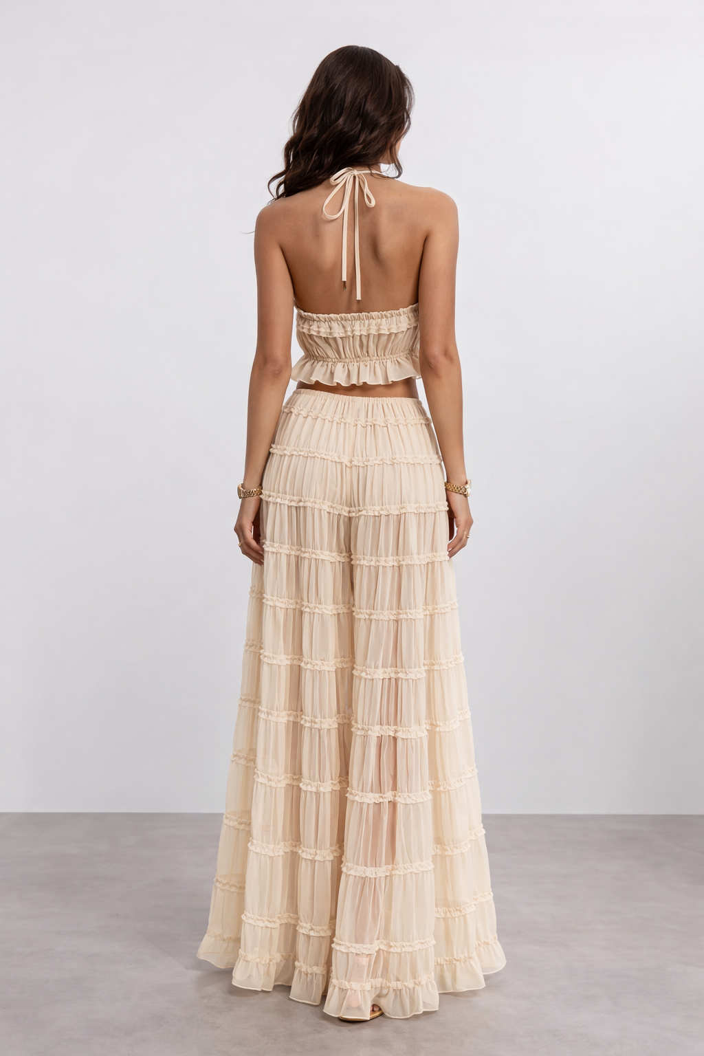 Conjunto verano Mujer Falda Larga