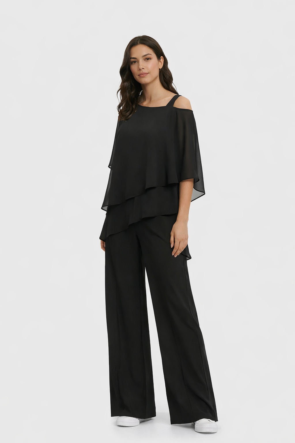 Conjunto Elegante Blusa Y Pantalón