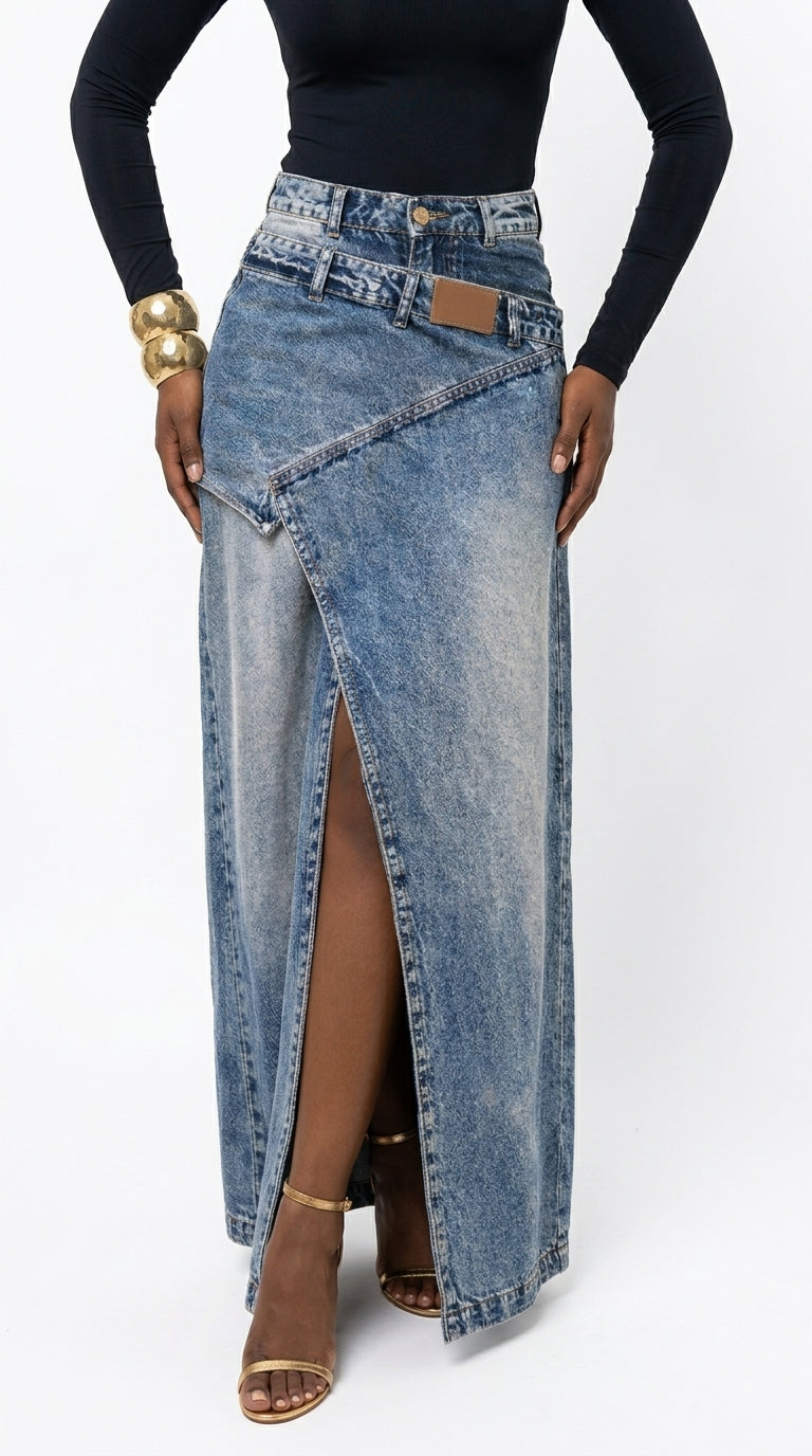 Falda Colètte en denim