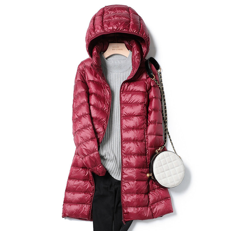 Fabrizia | Chaqueta ligera con capucha desmontable