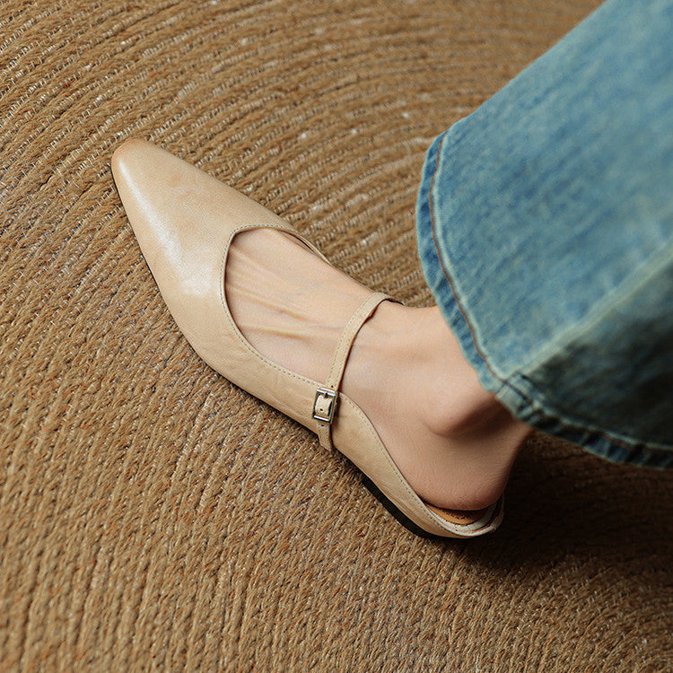 Renata | Mules de Piel Auténtica