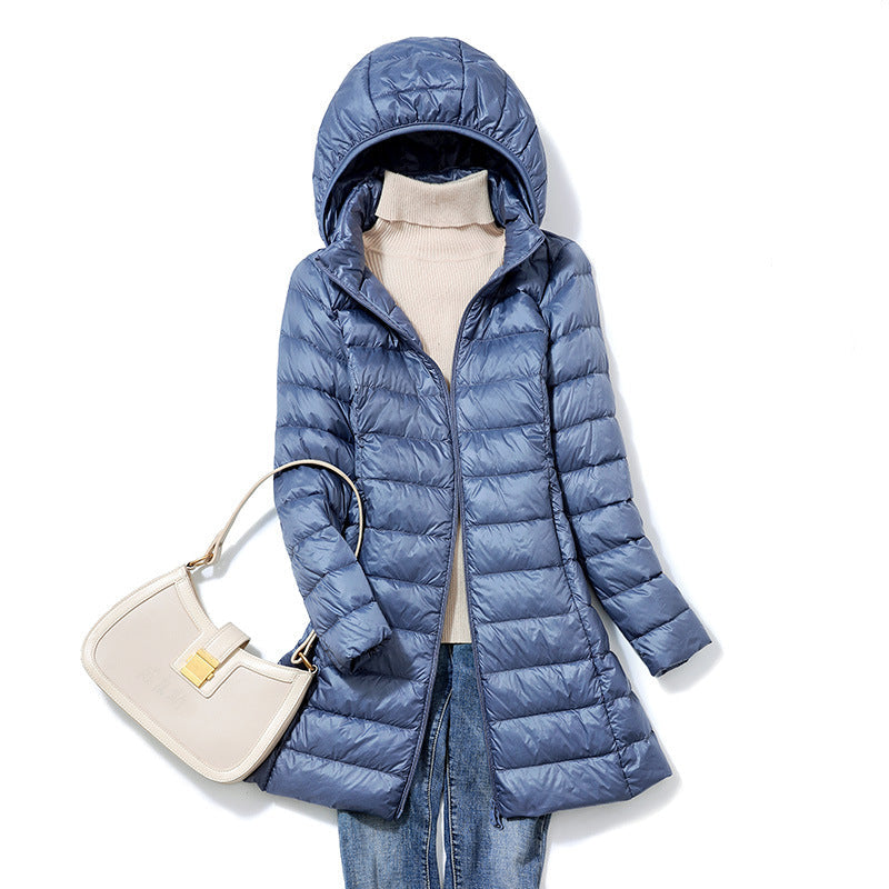 Fabrizia | Chaqueta ligera con capucha desmontable