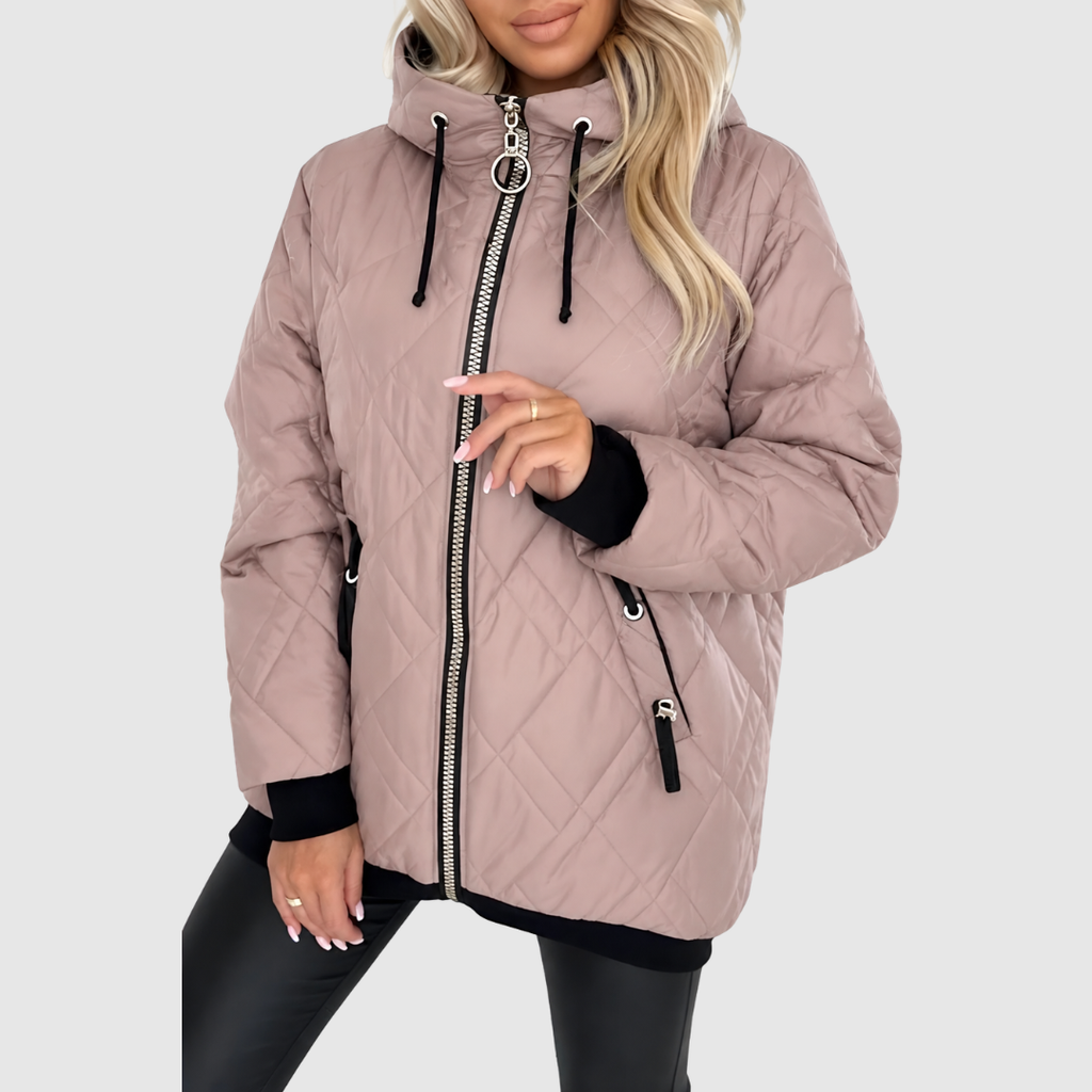 Romina™ | Chaqueta acolchada ligera con capucha