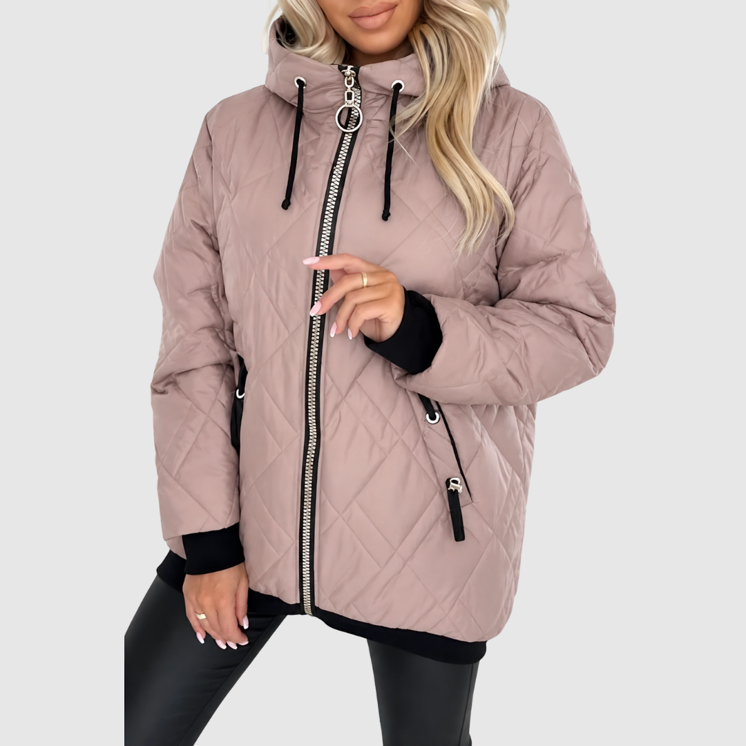 Romina™ | Chaqueta acolchada ligera con capucha