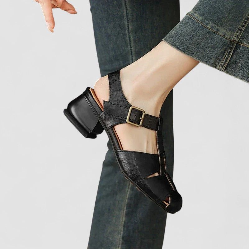 Isabella | Zapatos Calados con Talón Sandra