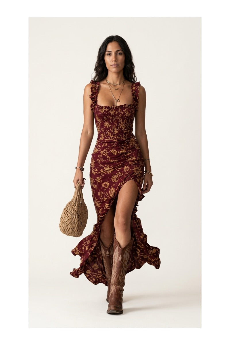 Inés | Vestido Maxi Boho