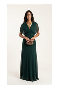 ANA | VESTIDO MAXI PLEAT ELEGANTE