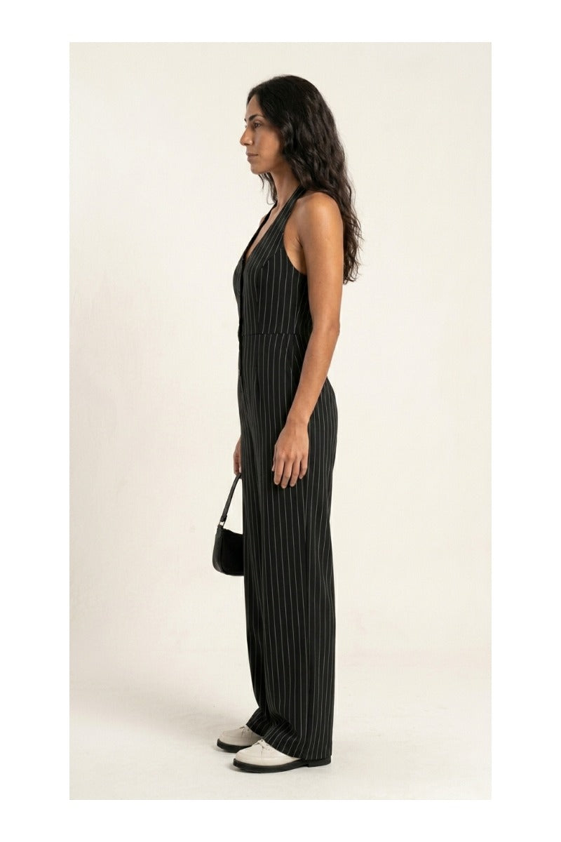 Conjunto Negro Elegante para Primavera