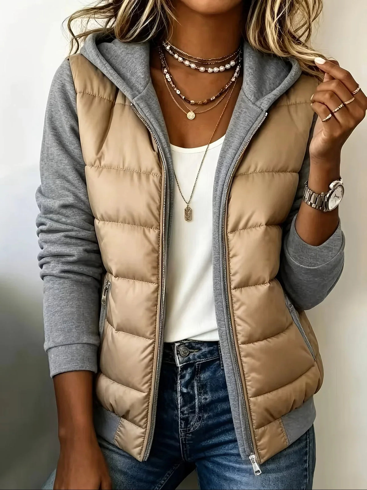 Sabrina™ | Chaqueta acolchada con capucha