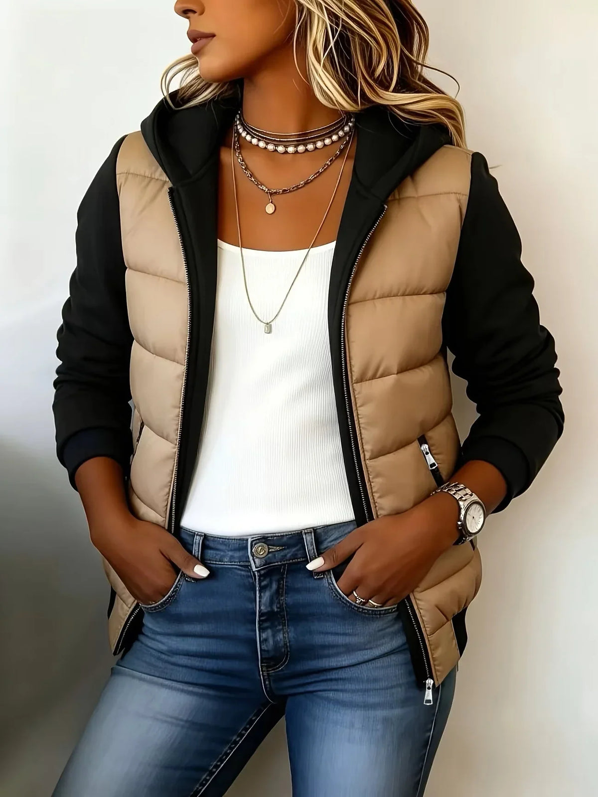 Sabrina™ | Chaqueta acolchada con capucha