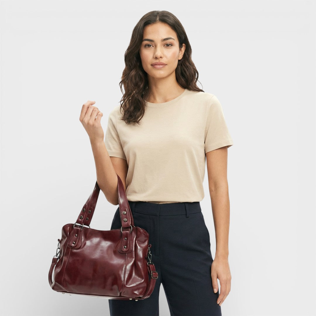 Bolso Clásico de Piel Premium