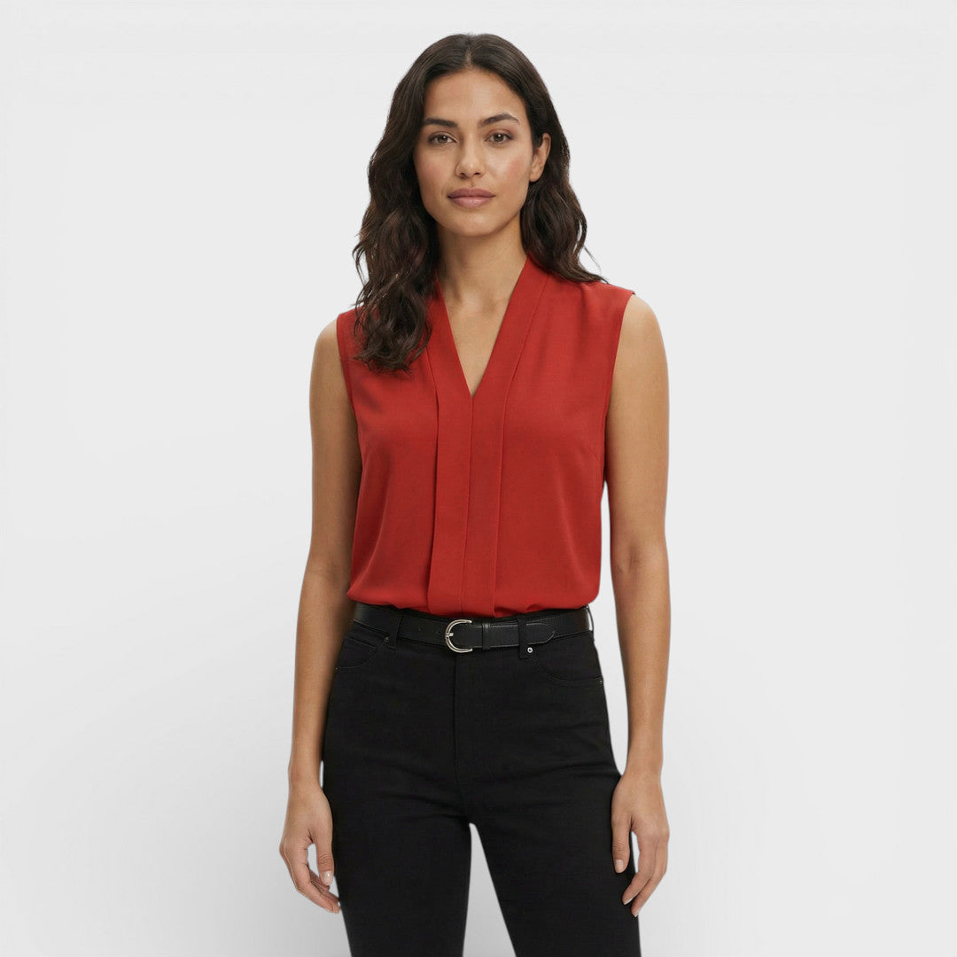 Blusa Sin Mangas Mujer Holgada