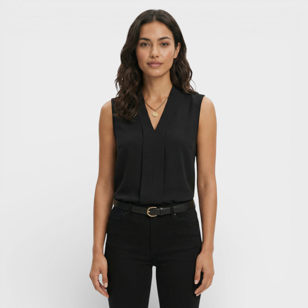 Blusa Sin Mangas Mujer Holgada