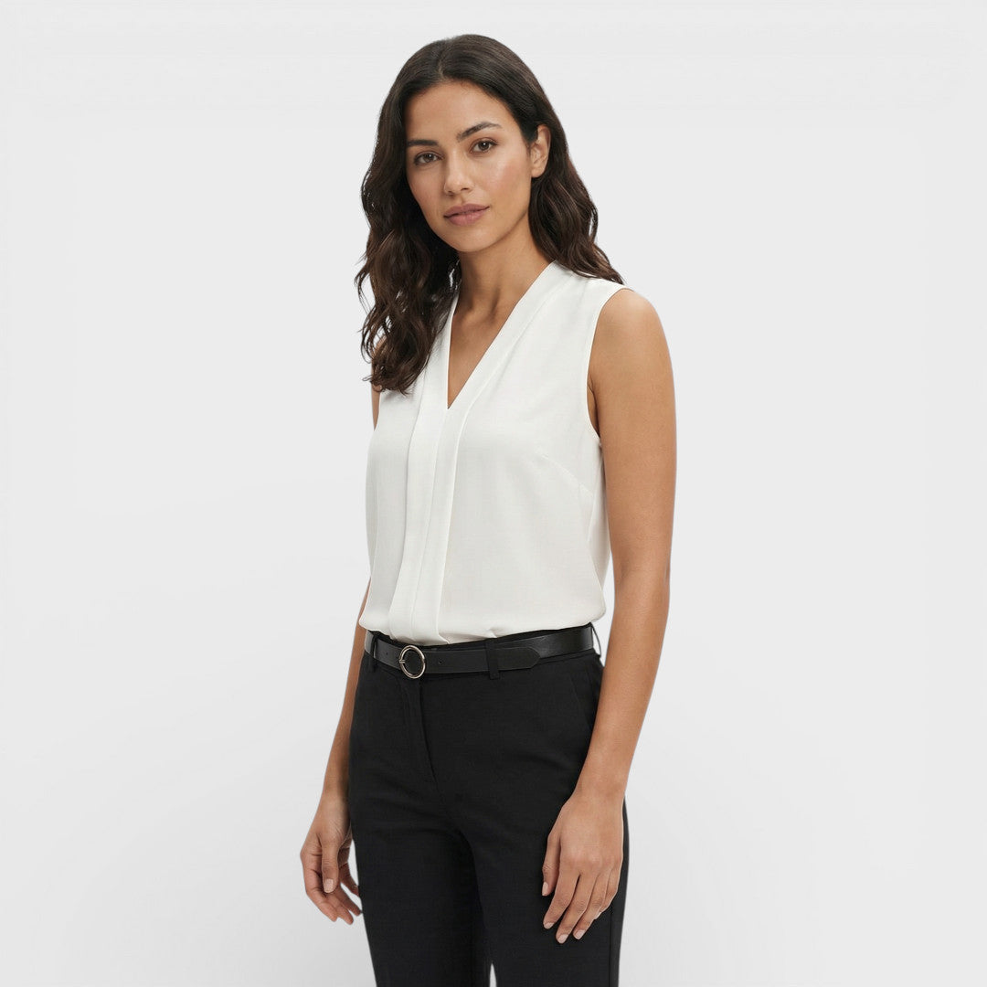 Blusa Sin Mangas Mujer Holgada