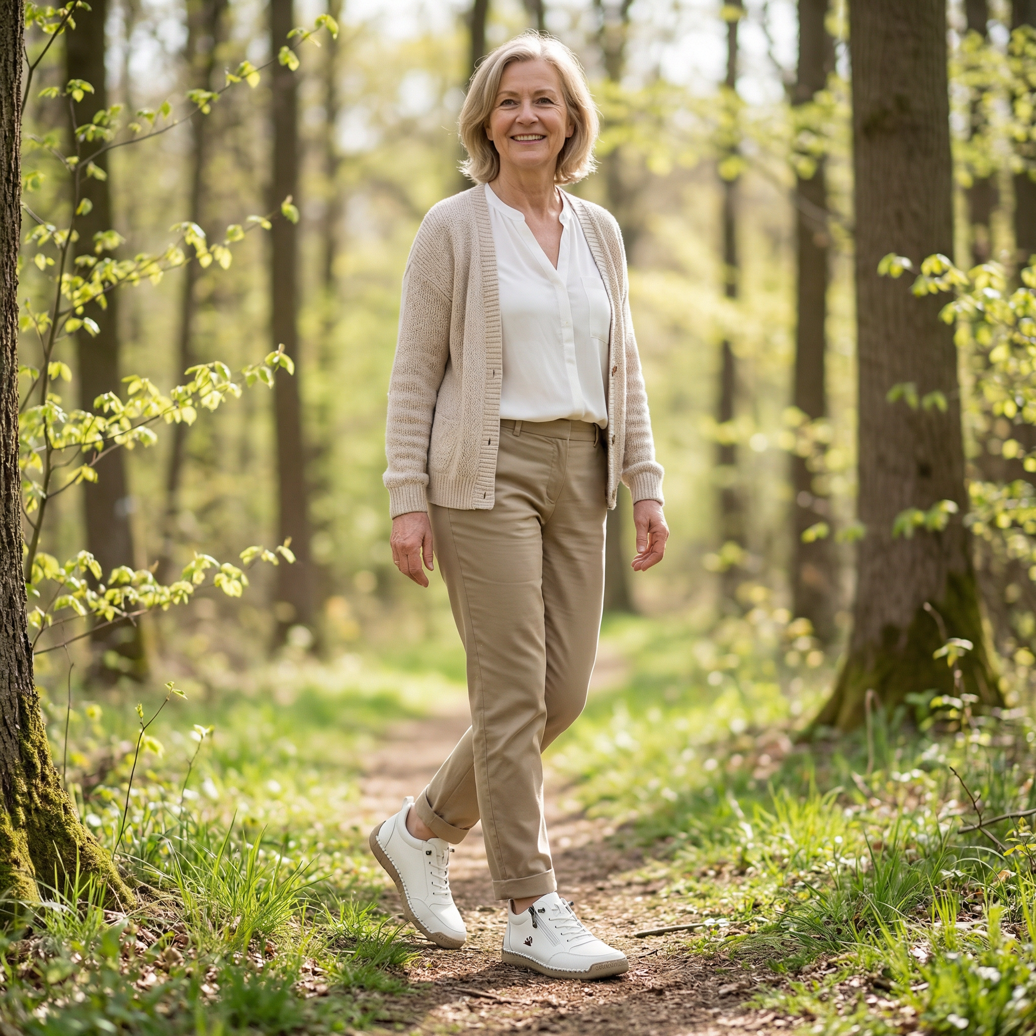 Mila  – Zapatillas ortopédicas cómodas + cremallera