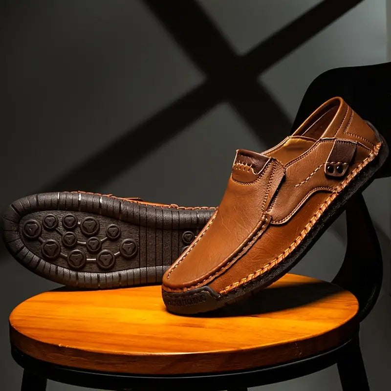 Zapatos clásicos y cómodos de piel para hombre